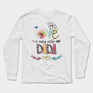 Love Being Called Didi Happy Mother's Day Long Sleeve T-Shirt